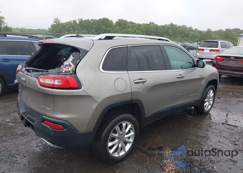 2017 Jeep Cherokee Limited 4X4 z USA, uszkodzony, nr VIN 1C4PJMDS2HW614796